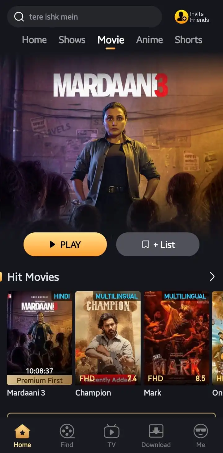 Castle App 3D Interface Preview